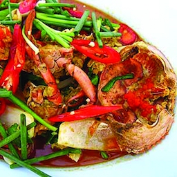 Crab Stir-Fried With Roasted Chili Paste