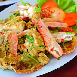 Stir Fried Crab With Curry Sauce