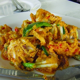 Stir Fried Squid With Curry