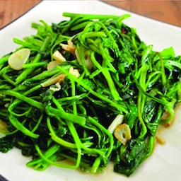 Stir-Fried Glossy Leaves With Oyster Sauce