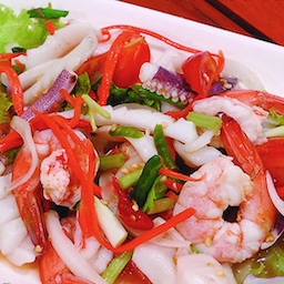Spicy Seafood Salad